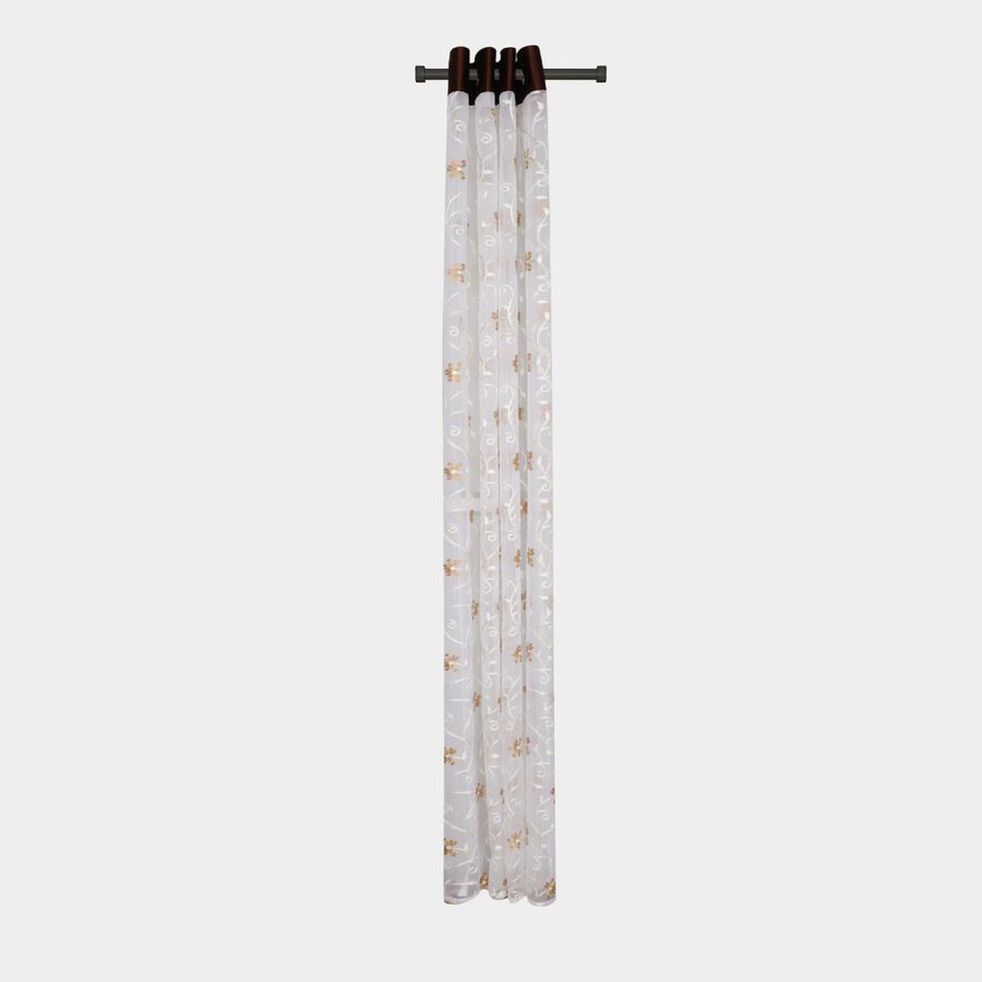 7ft. Beige Microfiber Door Curtain, , large image number null