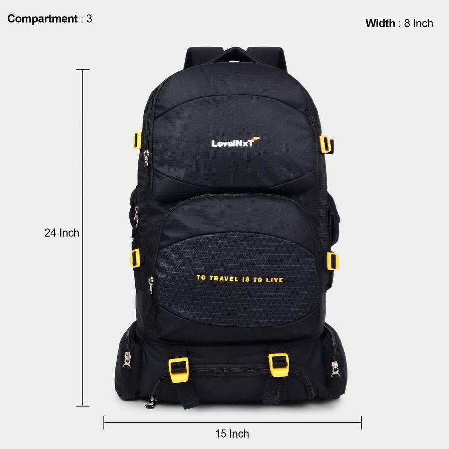 60 L Polyester Trekking Bag, , large image number null