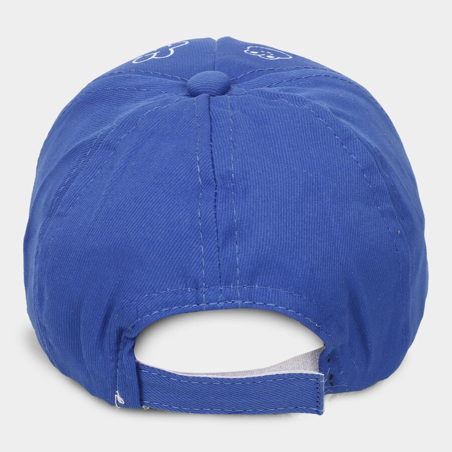 Kid's Blue Fabric Cap, , large