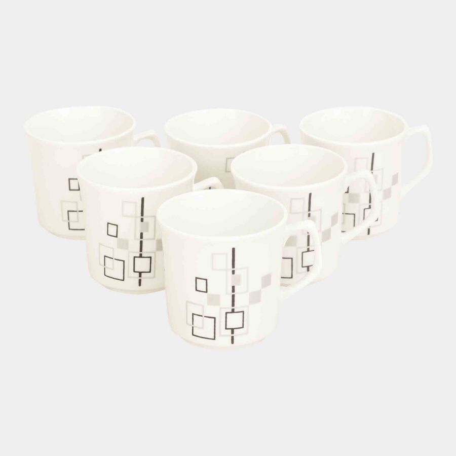 150 ml Bone China Mug, Set of 6, , large image number null