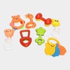 Baby Rattles, Set of 8(Colour/Design May Vary), , small image number null