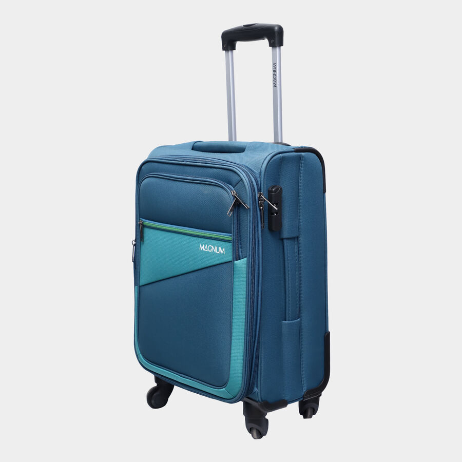 4-Wheel Polyester Soft Case Trolley, Small, , large image number null