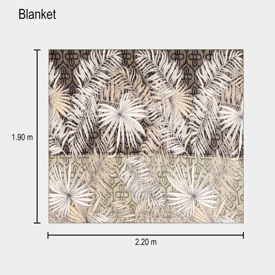 Green Microfiber Blanket, , large image number null
