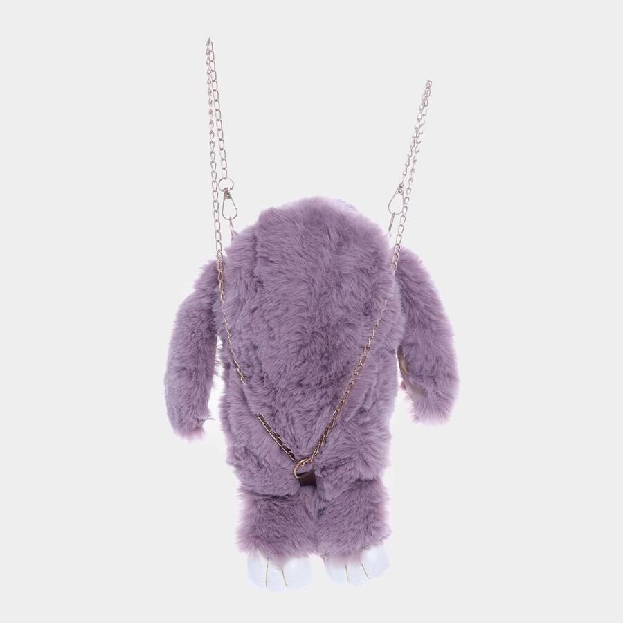Kid's Purple Nylon And Polyester Bag, , large image number null