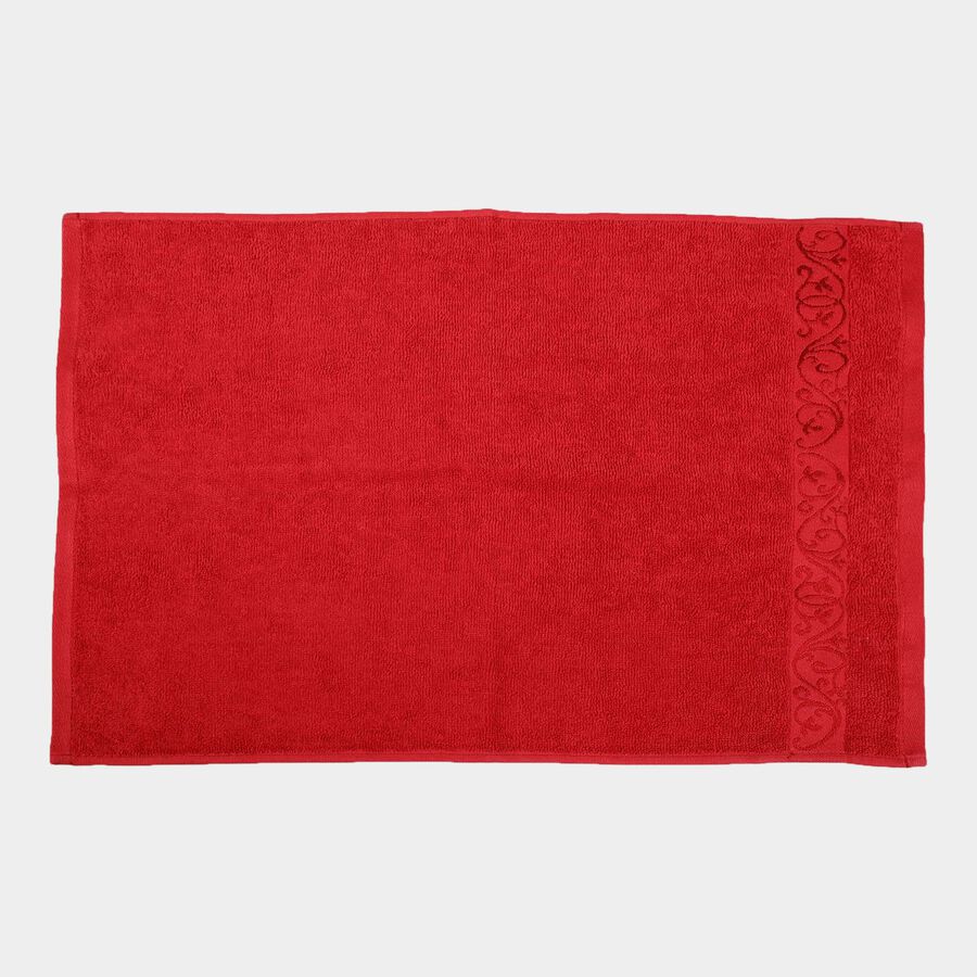 110 GSM Red Cotton Hand Towel, , large image number null