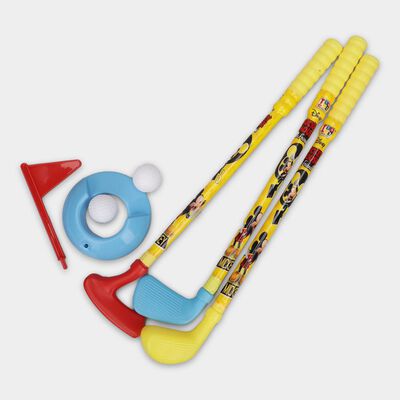 Kid's Mickey Mouse Plastic Golf Set