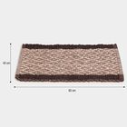 Anti-Skid Brown Polyester Door Mat, , small image number null