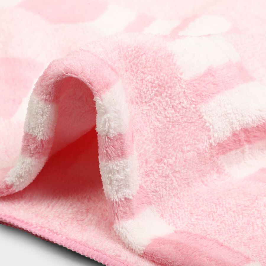 280 GSM Pink Microfiber Bath Towel, , large