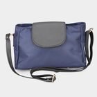 Women's Polyurethane Envelope/Zipper Sling Bag, , small image number null