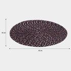 Blue Polyester Cotton Door Mat, , small image number null