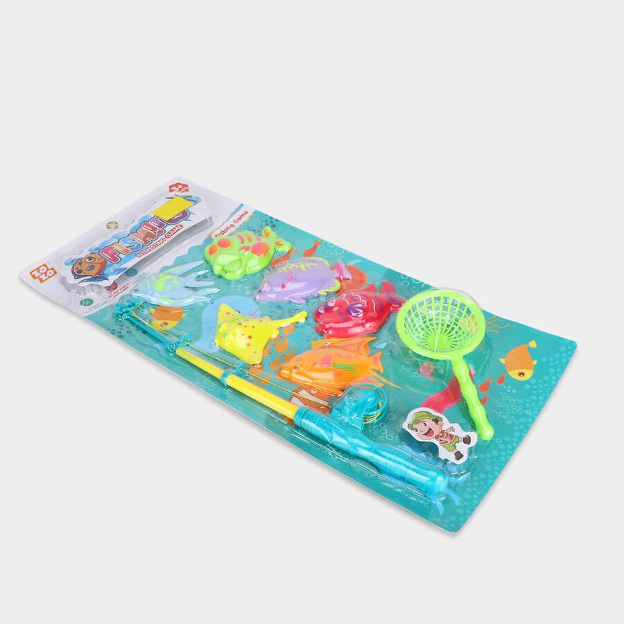 Kid's Fish Game Magnetic Fishing Toy Set, , large