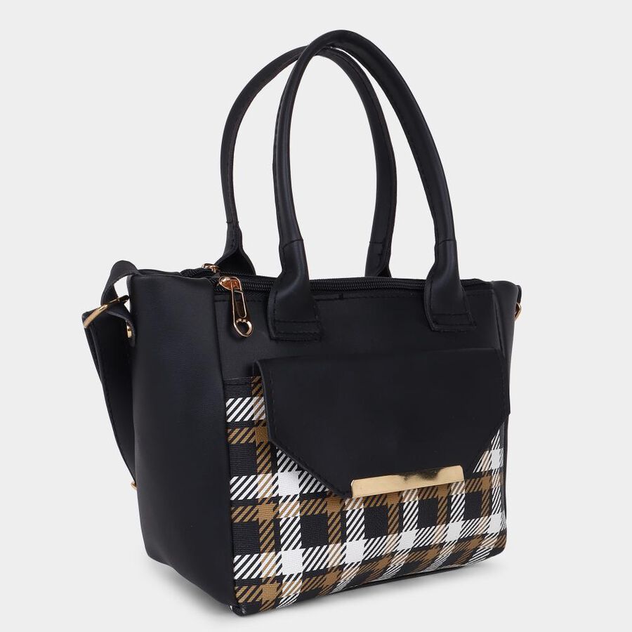 Women's Polyurethane Zipper Handbag, , large image number null