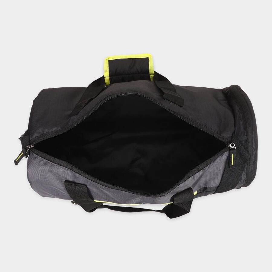 Grey Polyester Duffle, , large image number null