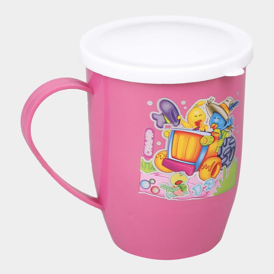 Plastic and Steel Mug, 225 ml, Microwave Safe, , large image number null