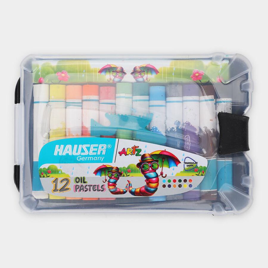 Kid's Spiderman Coloring Frame with Oil Pastel Colors , , large