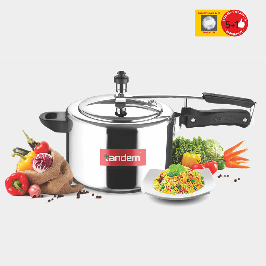 5 L Induction Pressure Cooker, Aluminium, , large image number null