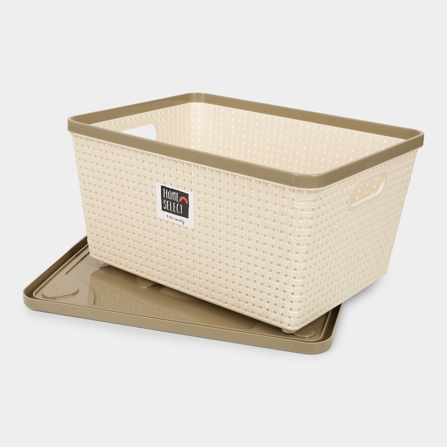 Dune Basket with Lid, , large image number null