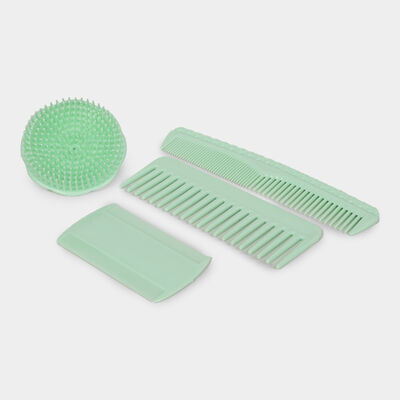 Plastic Hair Comb Set of 4