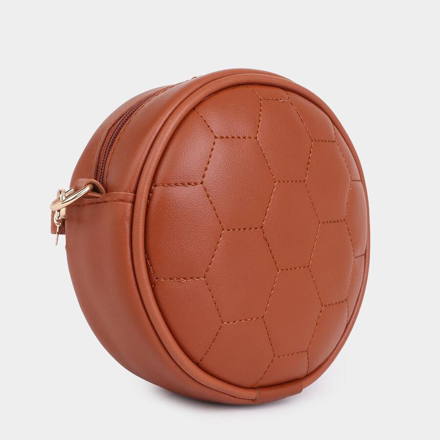 Women's Polyurethane Sling Bag, , large image number null