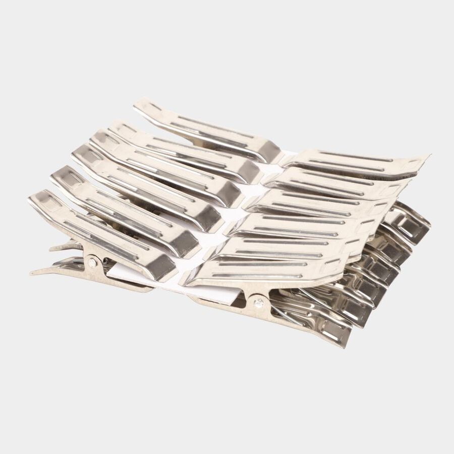 Steel Cloth Clips-Set of 15, , large image number null