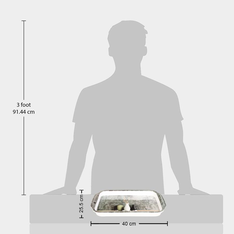 Melamine Serving Tray, 38 X 38 cm, , large image number null