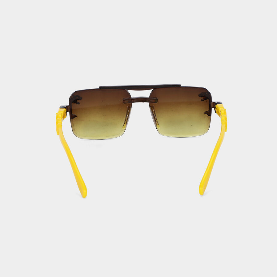Kid's Brown Plastic Sunglasses, , large