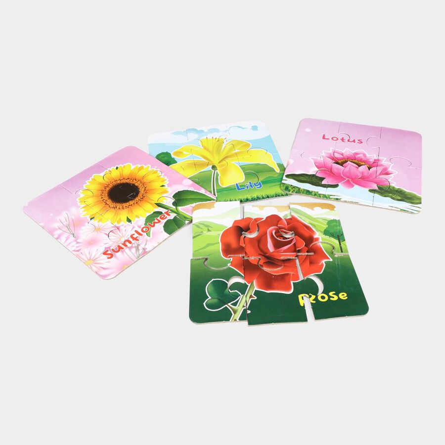 Kid's Flowers Puzzle, 24 Pcs., , large image number null
