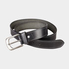 Men's Leather Casual Belt, Size 40, Textured, , small image number null