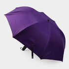 Woman's Purple Polyester Umbrella, , small