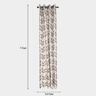 7ft. White Microfiber Door Curtain, , small image number null