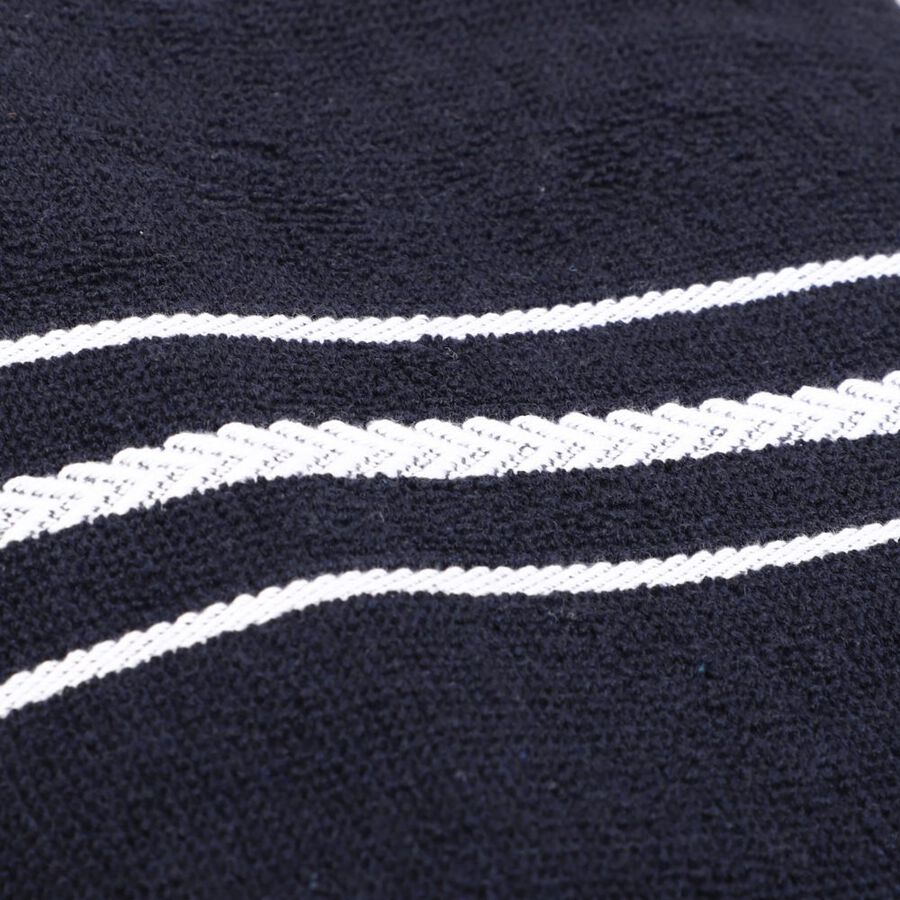 365 GSM Blue Microfiber Bath Towel, , large