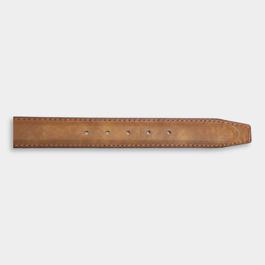 Men's Brown Polyurethane Casual Belt, , large image number null