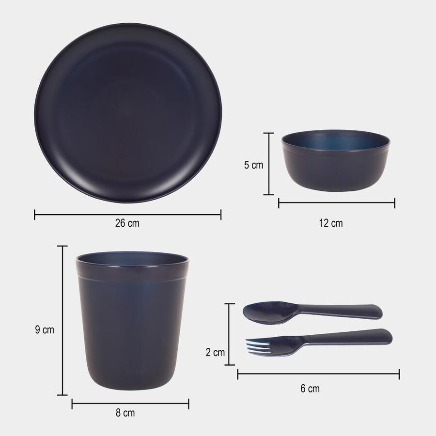 Plastic Meal Set 6 Pcs, , large image number null