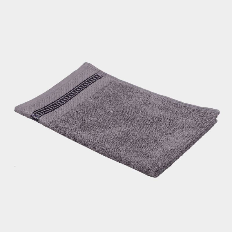 Home Beautiful                         380 GSM Grey Cotton Hand Towel