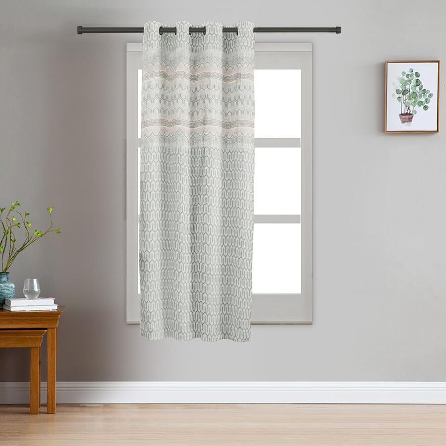 5ft. Light Green Window Curtain, , large image number null