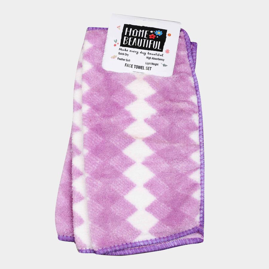 280 GSM Multicolour Microfiber Face Towel, , large image number null