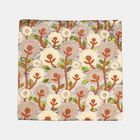 Grey Floral Embroidered Cushion Cover, , small