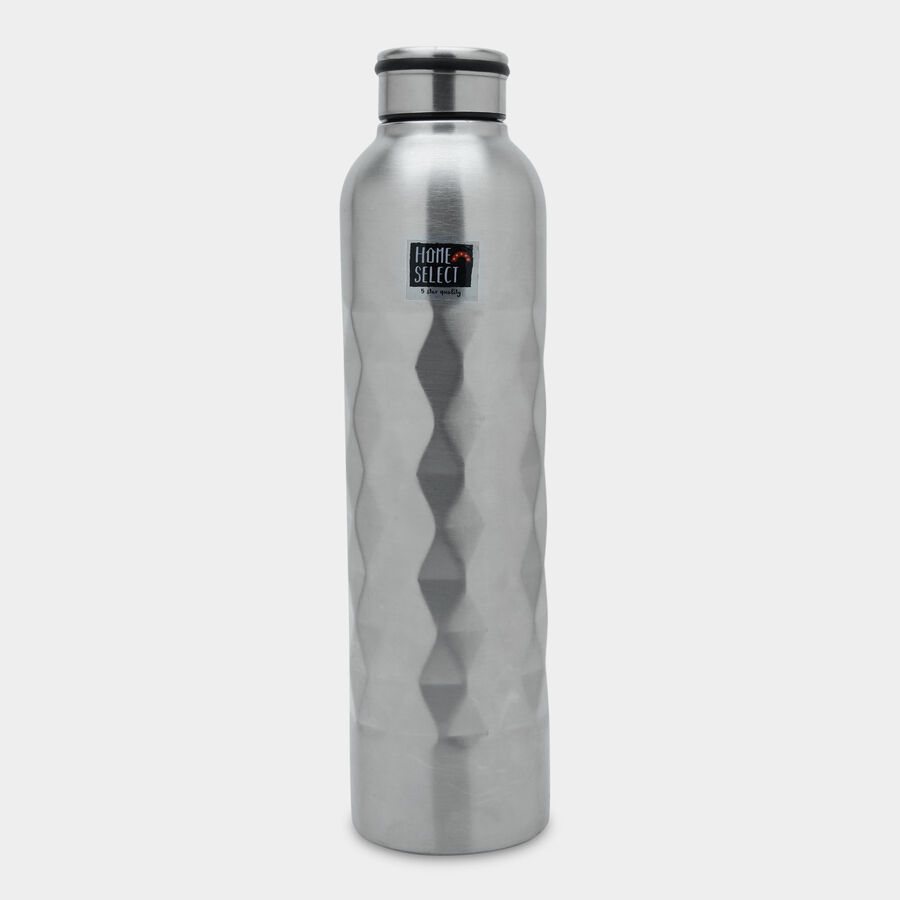 स्टेनलेस स्टील पानी की बोतल (1 लीटर), , large image number null