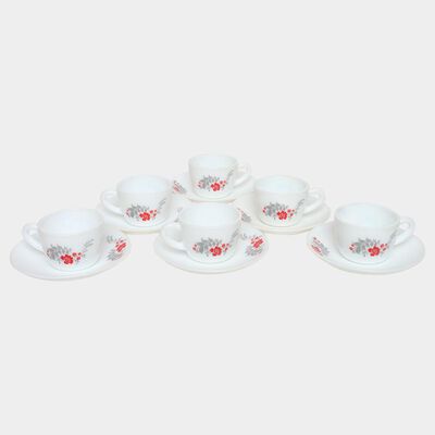 130 ml Opalware Cup & Saucer Set