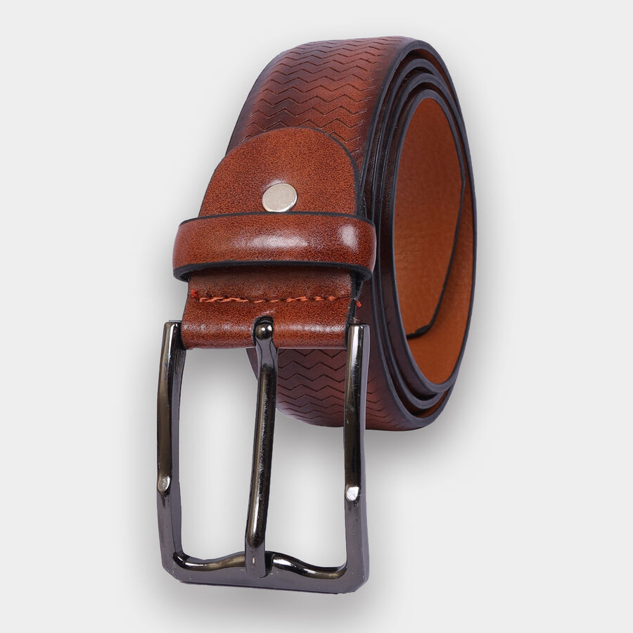 Men Casual Tan Belt (36 in.), , large image number null