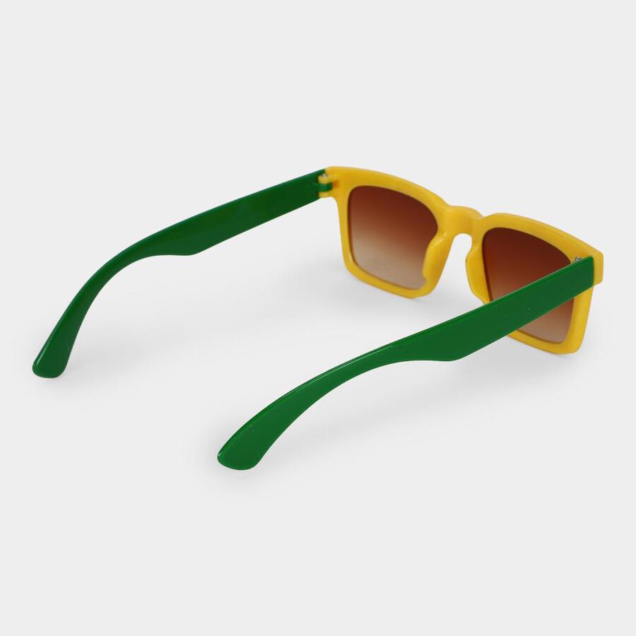 Kid's Brown Plastic Sunglass, , large