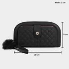 Women's Colour Block Polyurethane Long Wallet, , small image number null