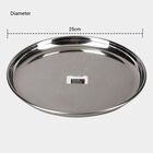Stainless Steel Dinner Plate (Thali) - 25cm, , small image number null