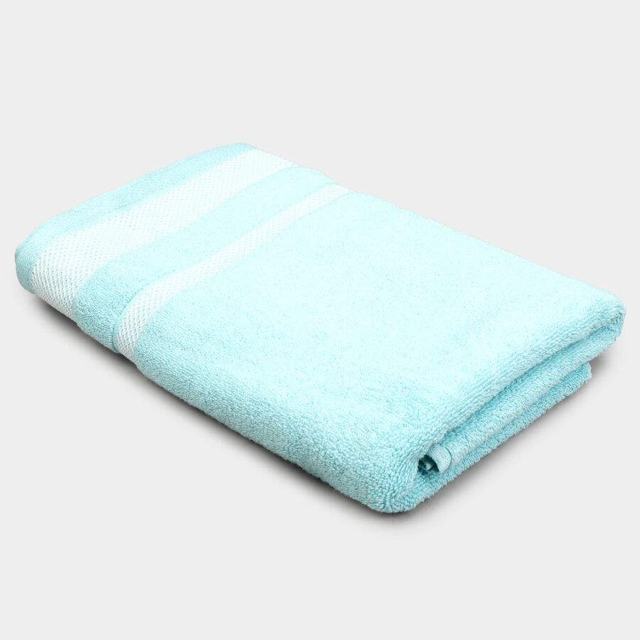 480 GSM Teal Blue Cotton Bath Towel, , large image number null