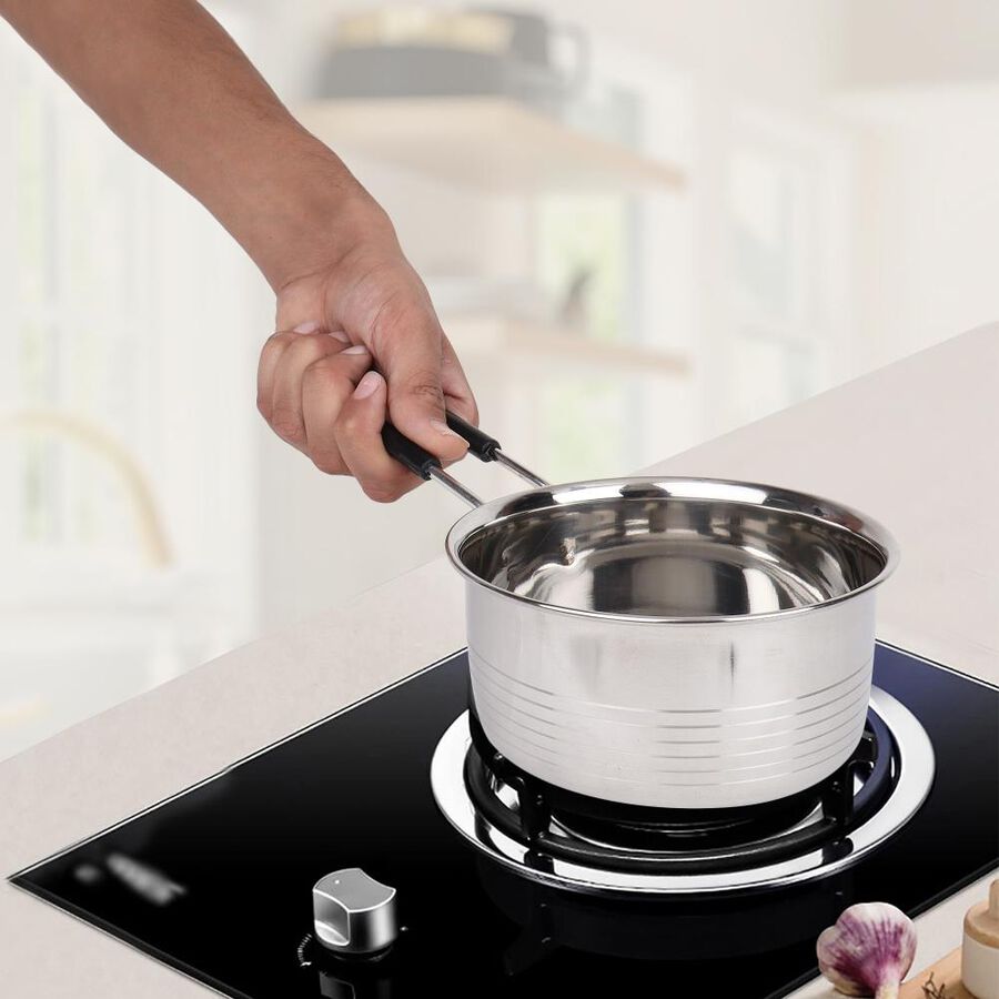 800 ml Stainless Steel Sauce Pan, Induction Compatible, , large image number null