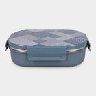 600ml Plastic & Steel Lunch Box, , small
