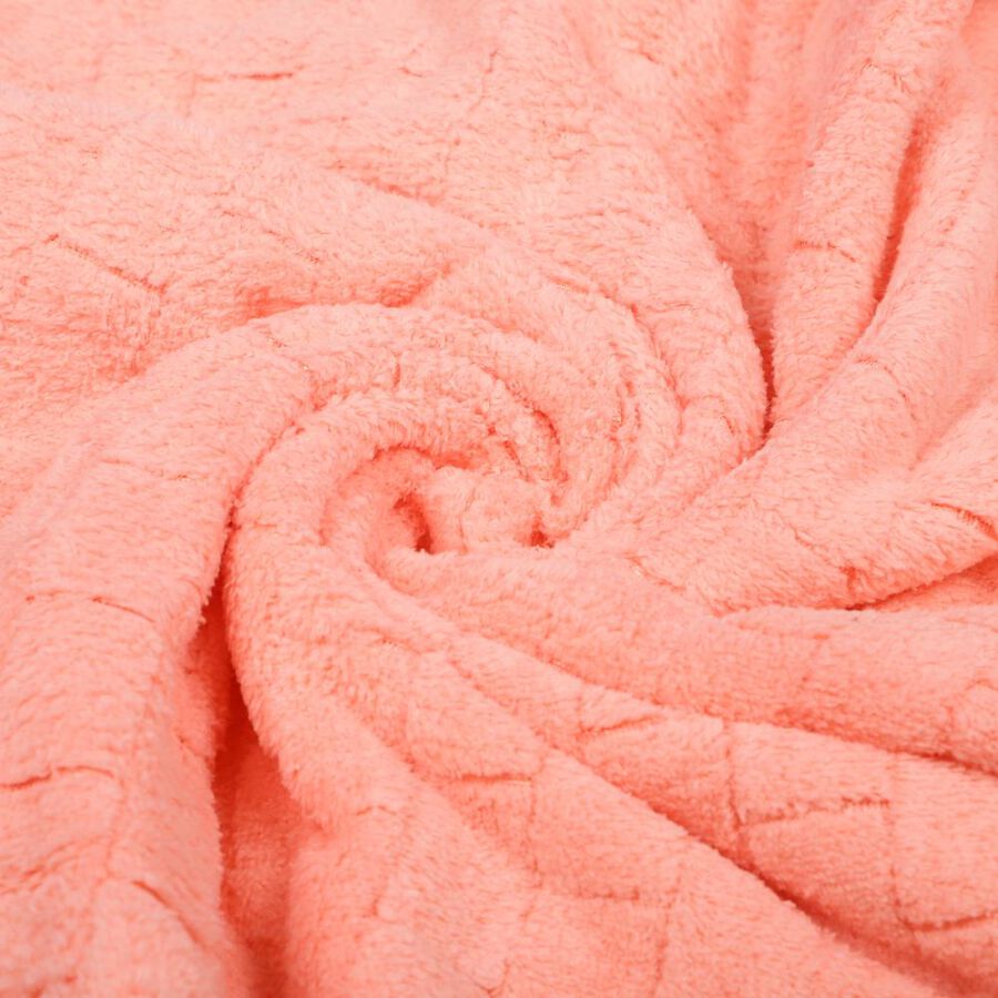 200 GSM Pink Microfiber Bath Towel, , large