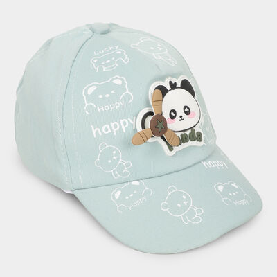Kid's Light Blue Fabric Cap