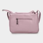 Women'sLilac Polyurethane Handbag, , small