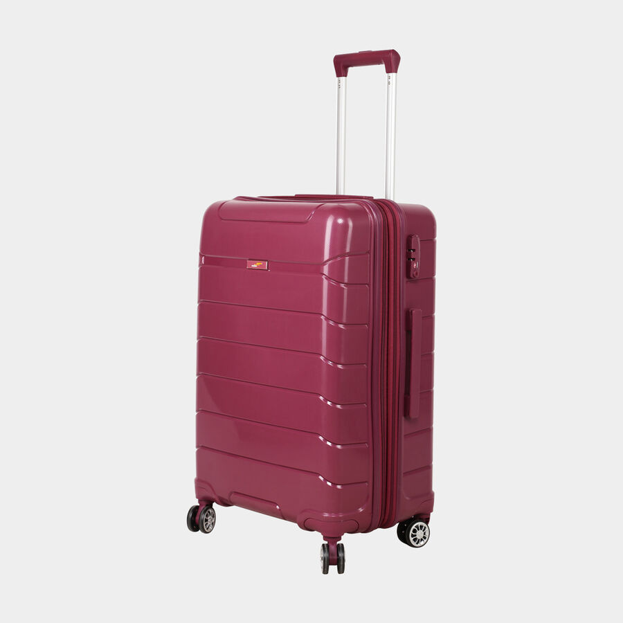 4 Wheel Hard Case Trolley, Medium, , large image number null